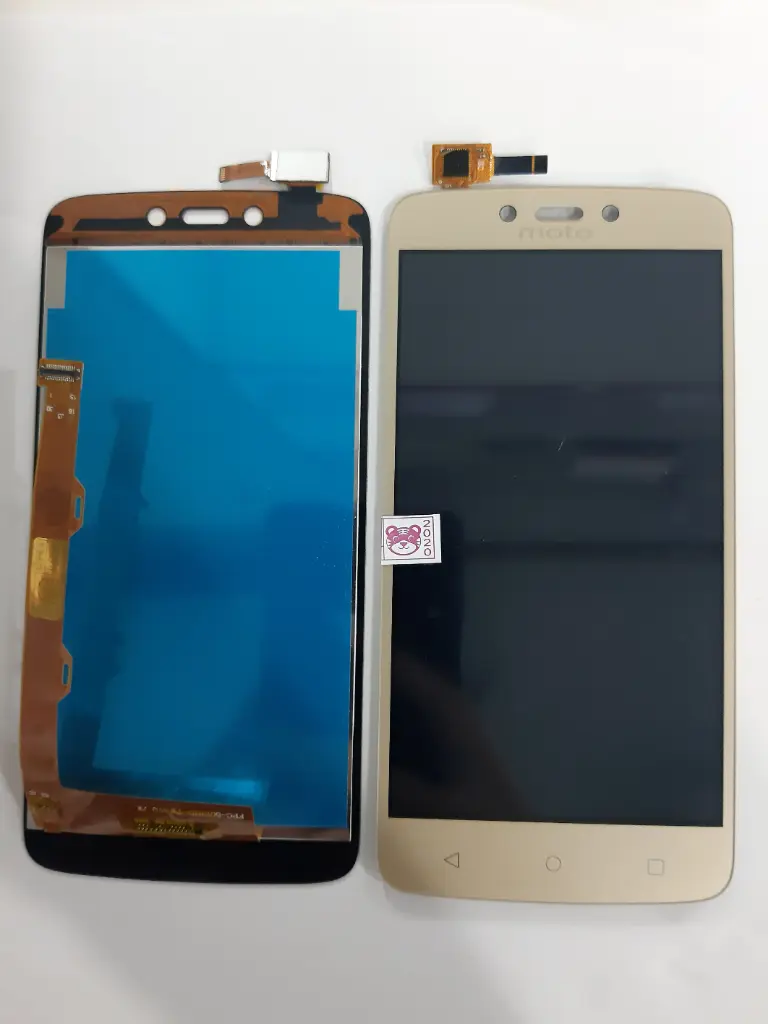 Frontal Motorola C Plus/XT1723/XT1726 Cor Preto