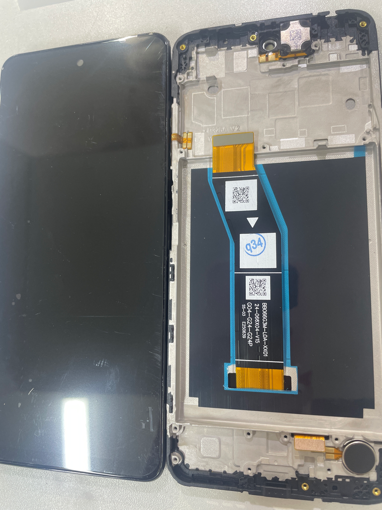 Frontal Motorola G24 Cor Preto