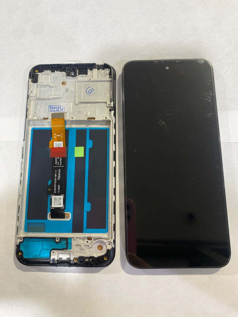 Frontal Motorola G51 Com Aro Cor Preto