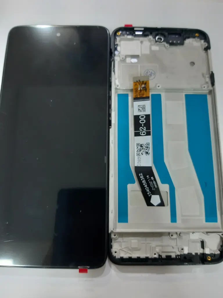 Frontal Motorola G62 Cor Preto