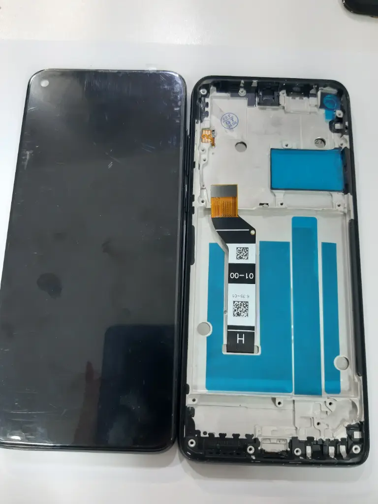 Frontal Motorola ONE Vision/XT1970,Action/XT2013 Com Aro