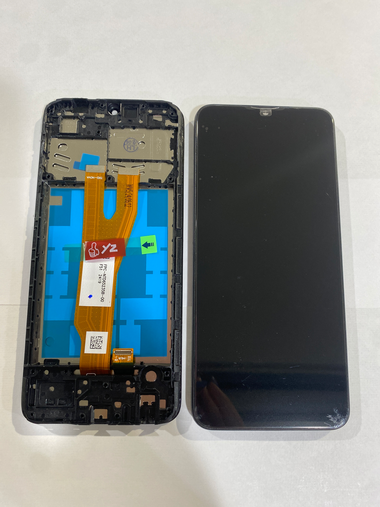 Frontal Samsung A03 Core Cor Preto Com Aro