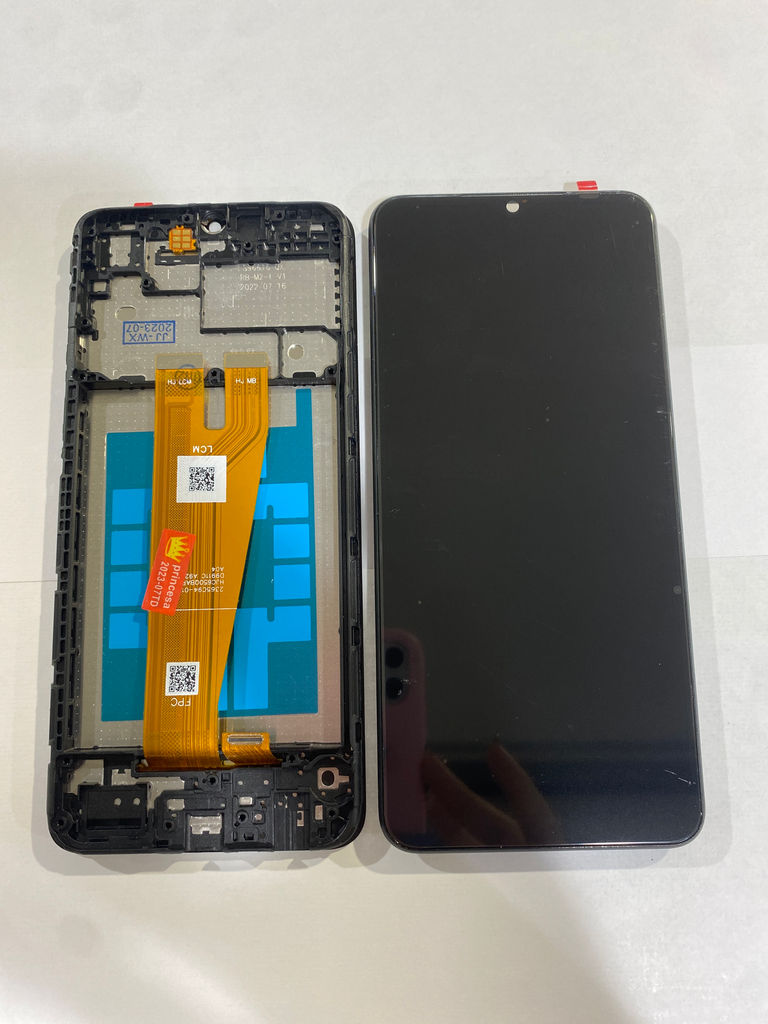 Frontal Samsung A04 Com Aro Cor Preto
