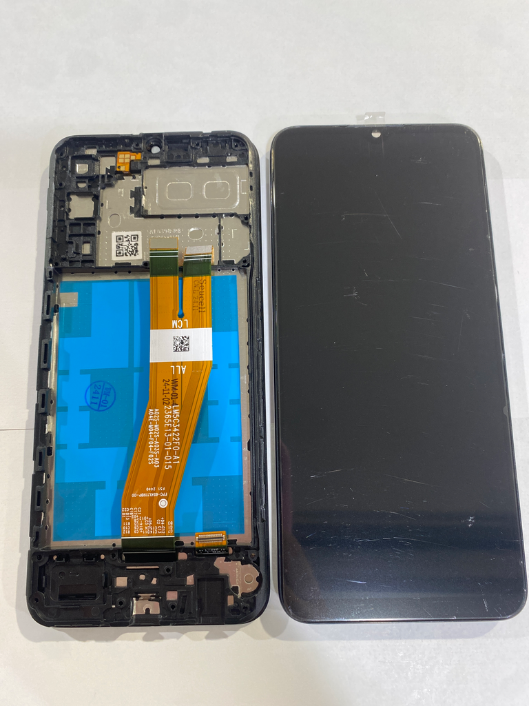Frontal Samsung A04E Com Aro Cor Preto