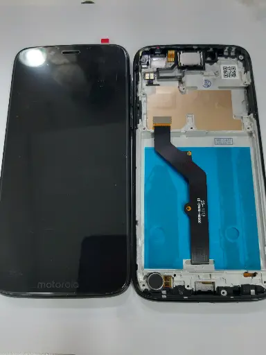[C-G7-PLAYcv-P] Frontal Motorola G7 PLAY/XT1952 Com Aro Vivid