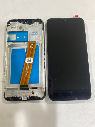 [C-A01Mc-P] Frontal Samsung A01 Versao M Com Aro Cor Preto