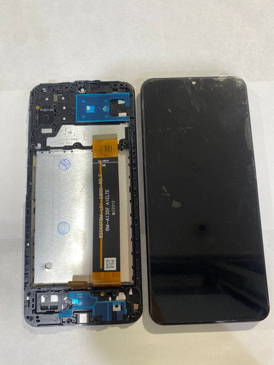 [C-A13c-P] Frontal Samsung A13 Com Aro Cor Preto