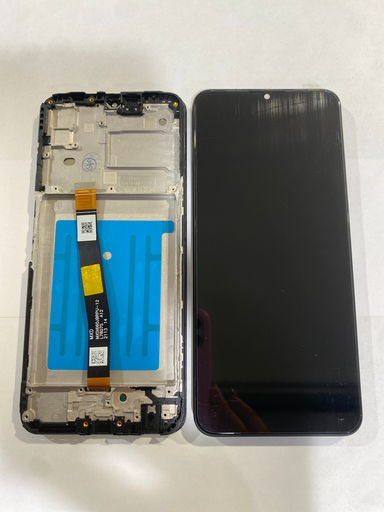 [C-A22-5Gc-P] Frontal Samsung A22 5G Com Aro Cor Preto