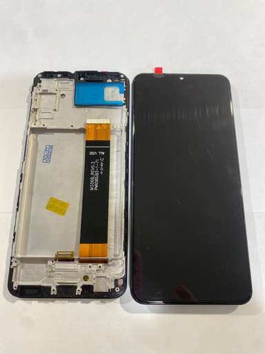 [C-A23c-P] Frontal Samsung A23 Com Aro Cor Preto