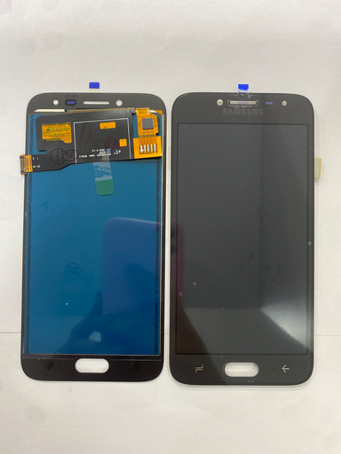 [C-J250x-P] Frontal Samsung J250 Paralela Com Brilho Cor Preto