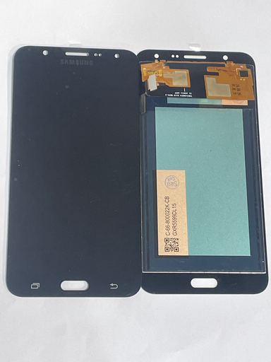 [C-J7x-P] Frontal Samsung J7/J700 Paralela Com Brilho Cor Preto