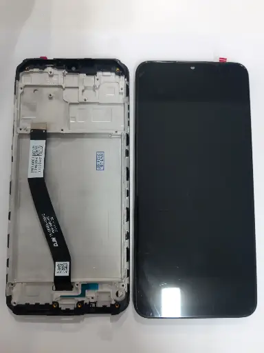 [C-RM-9c-P] Frontal Xiaomi RedMi 9/M2004J19G Com Aro