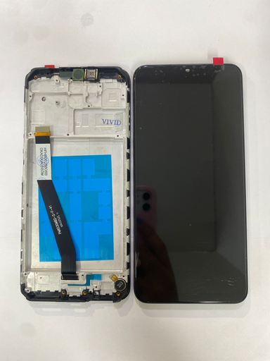 [C-RM-9cv-P] Frontal Xiaomi RedMi 9/M2004J19G Com Aro Vivid