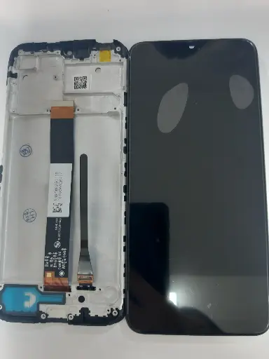 [C-RM-9Ccv-P] Frontal Xiaomi RedMi 9A/9C/9I, Poco C3/M2006C3LG,M2006C3LI Com Aro Vivid