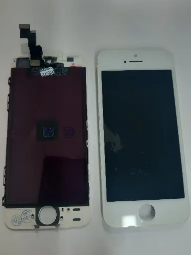 [C-IP5S-B] Frontal Apple Iphone 5S/A1457 Cor Branco
